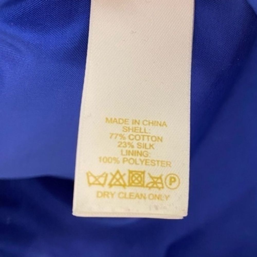 Kate Spade New York Blue Cheetah Sleeveless Fit & Flare Dress Size 2 - Picture 4 of 7